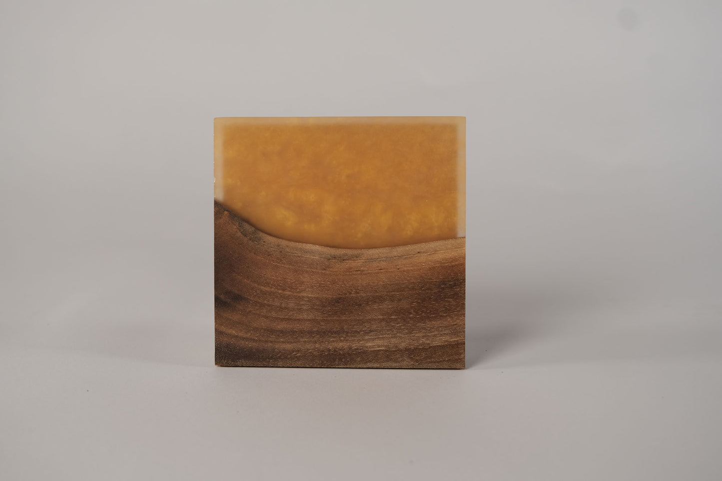 Solid Walnut with Yellow Epoxy