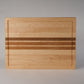 Maple with Teak Stripes