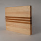 Maple with Teak Stripes