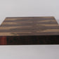 End Grain Walnut with Black Limba