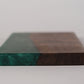 Walnut with Emerald Green Epoxy